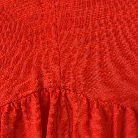 π 3/$20 EUC Social Standard By Sanctuary Red Sleeveless Tiered Tank Top Size XL - Picture 4 of 5